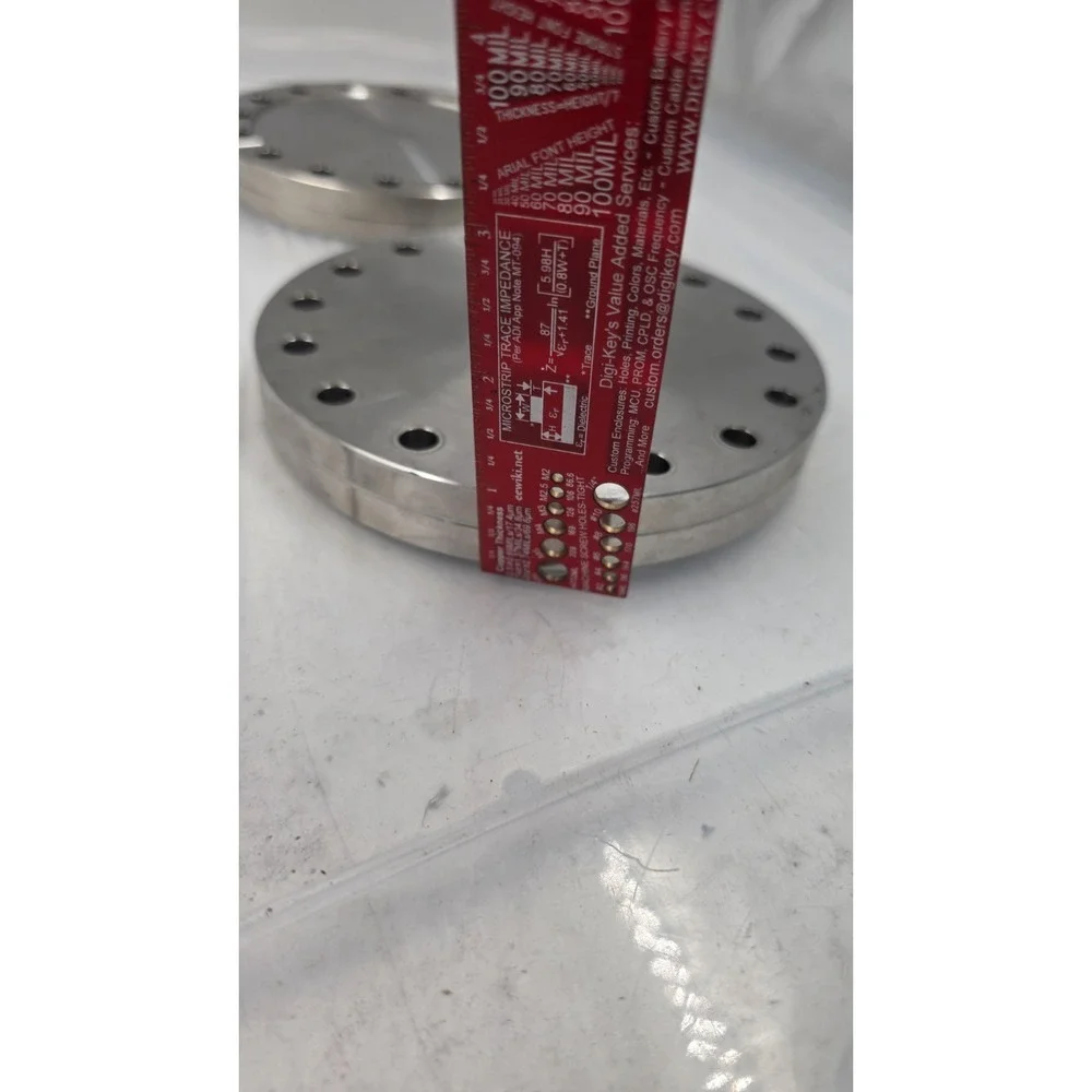 Flange blind CF 6